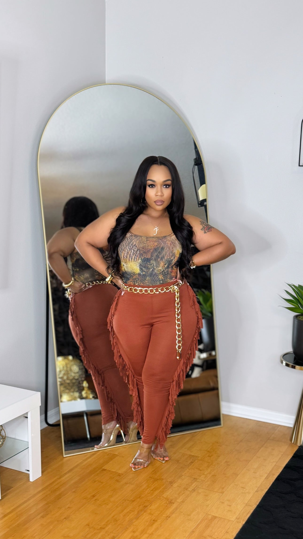 Meshed Well Bodysuit