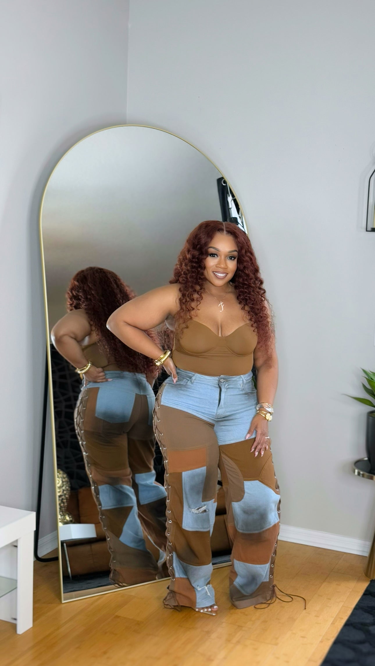 Seamless Bodysuit- Mocha