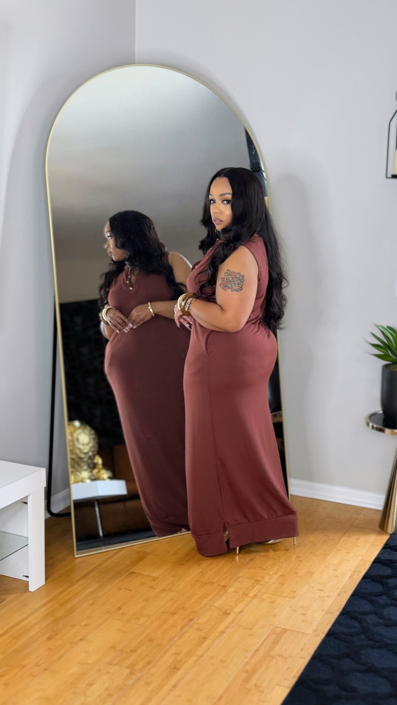 Fall Maxi- Brown