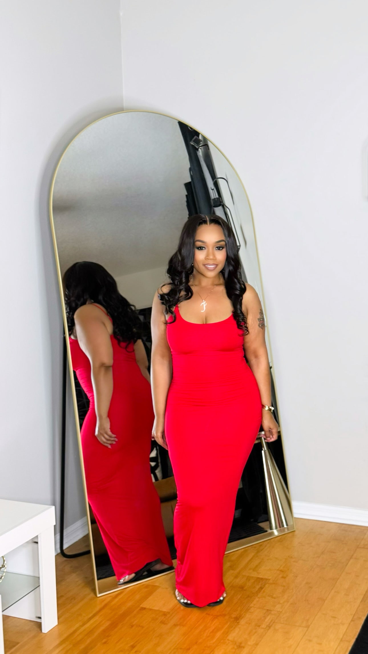 Red Maxi Dress