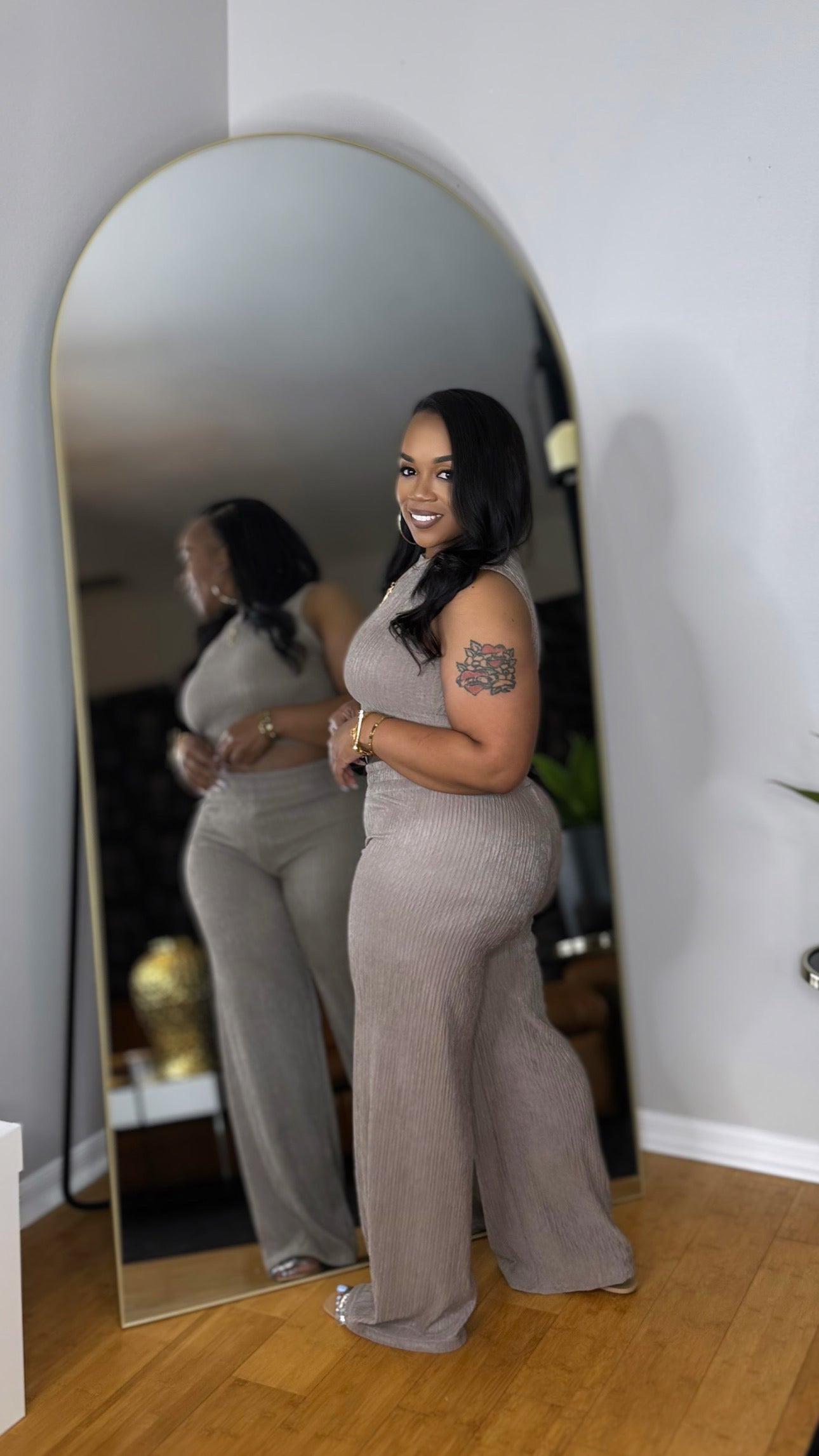 Wrinkle Texture Set - Taupe