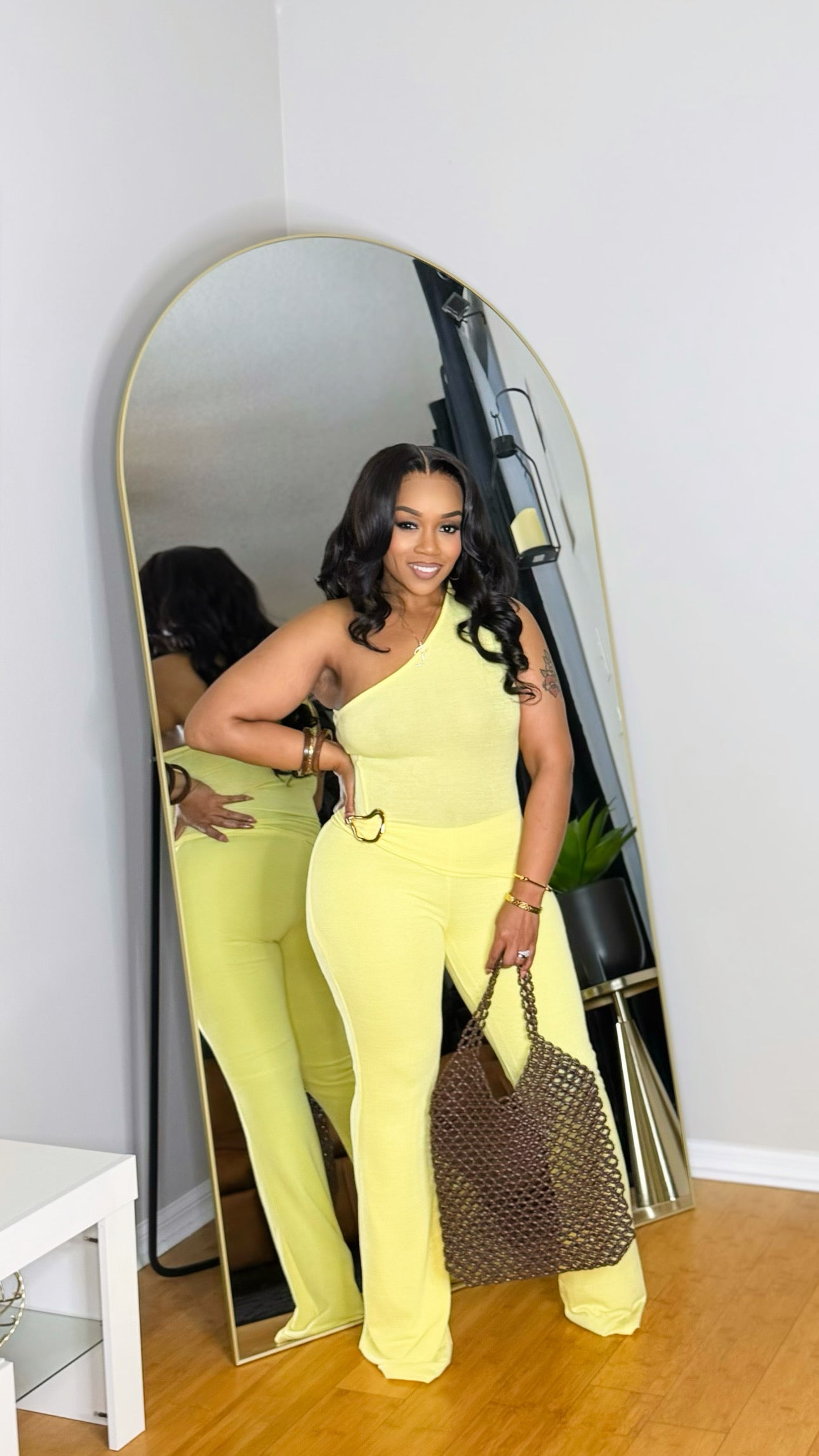 Sunshine One Shoulder Set