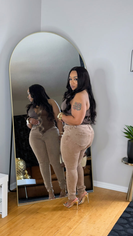 Favorite Jeans- Brown
