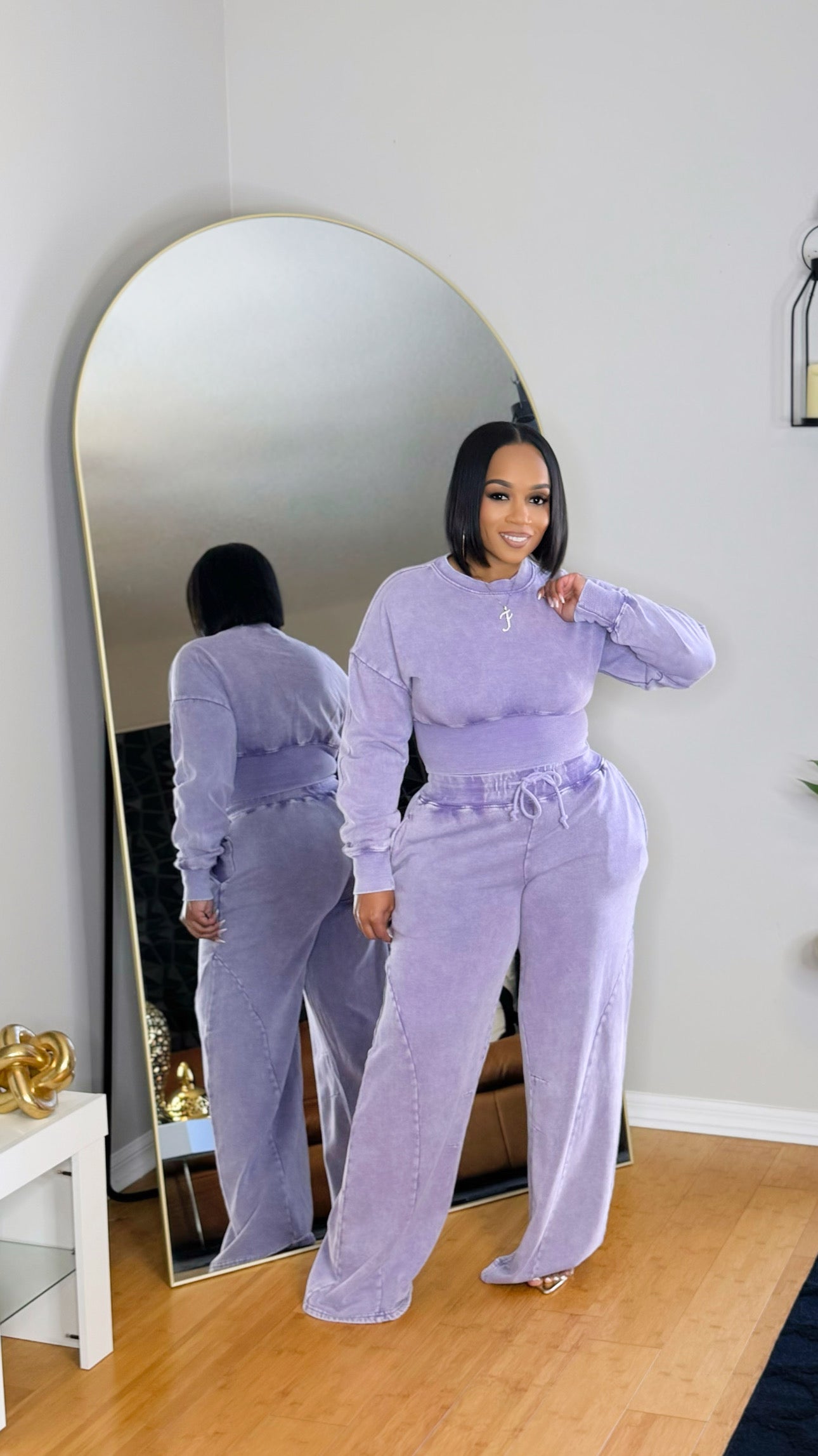 Pretty Purple Washed Set