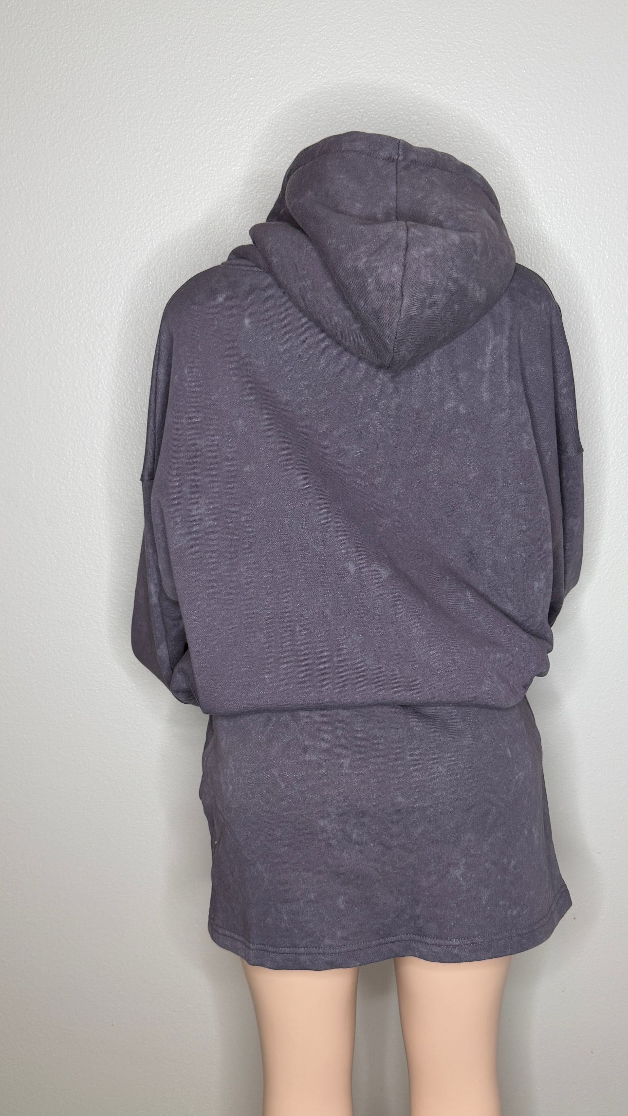 Two Piece Skirt Set- Charcoal