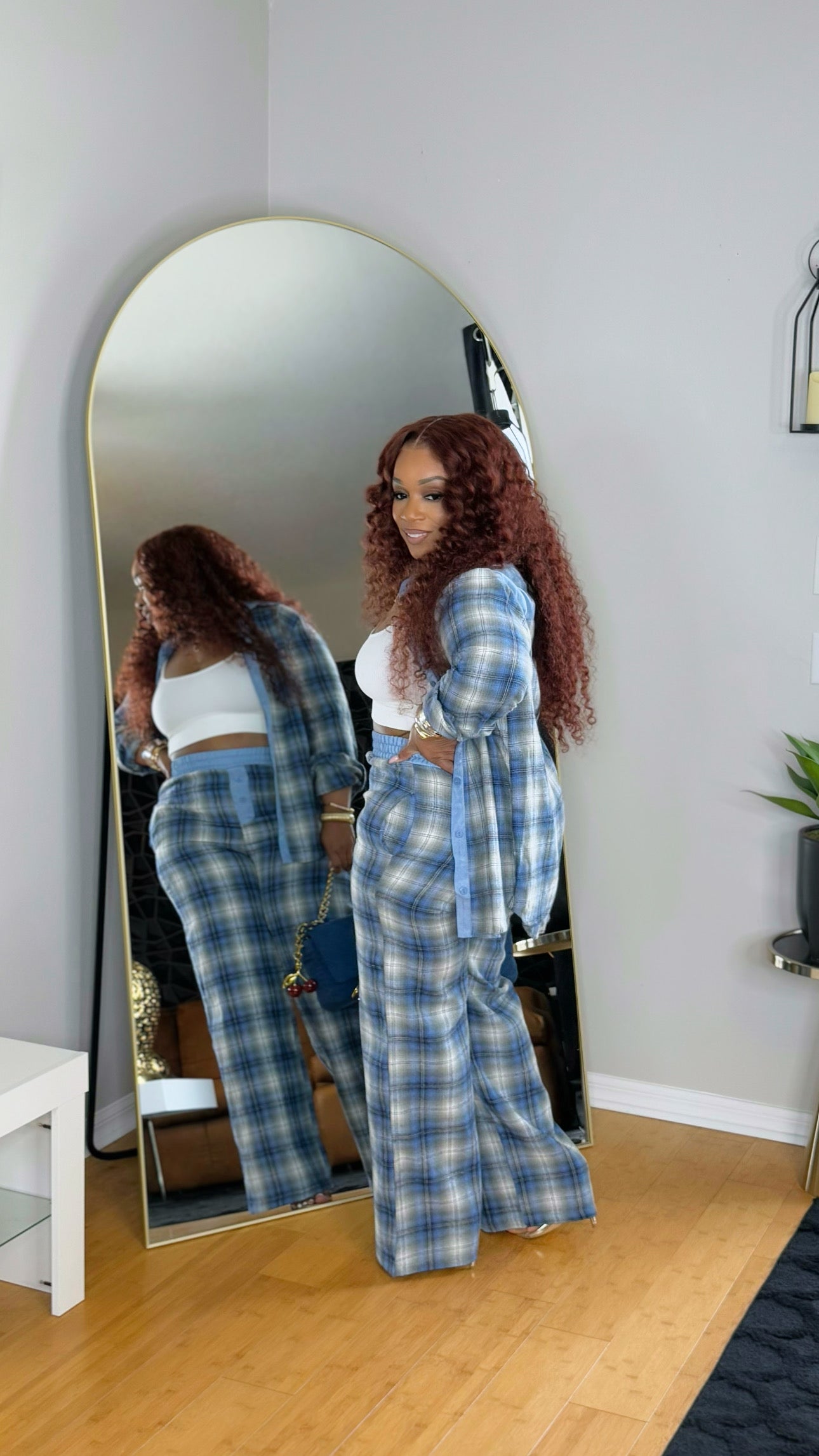 Blue Flannel Set