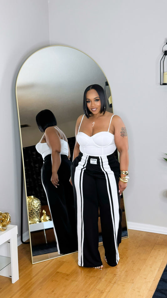 Ready to Vibe Pants-Black