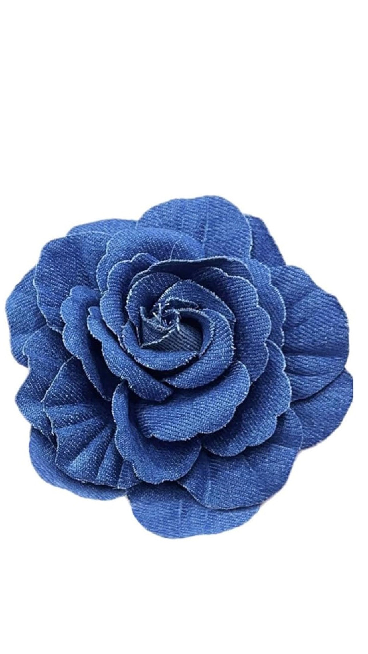 Denim Brooch