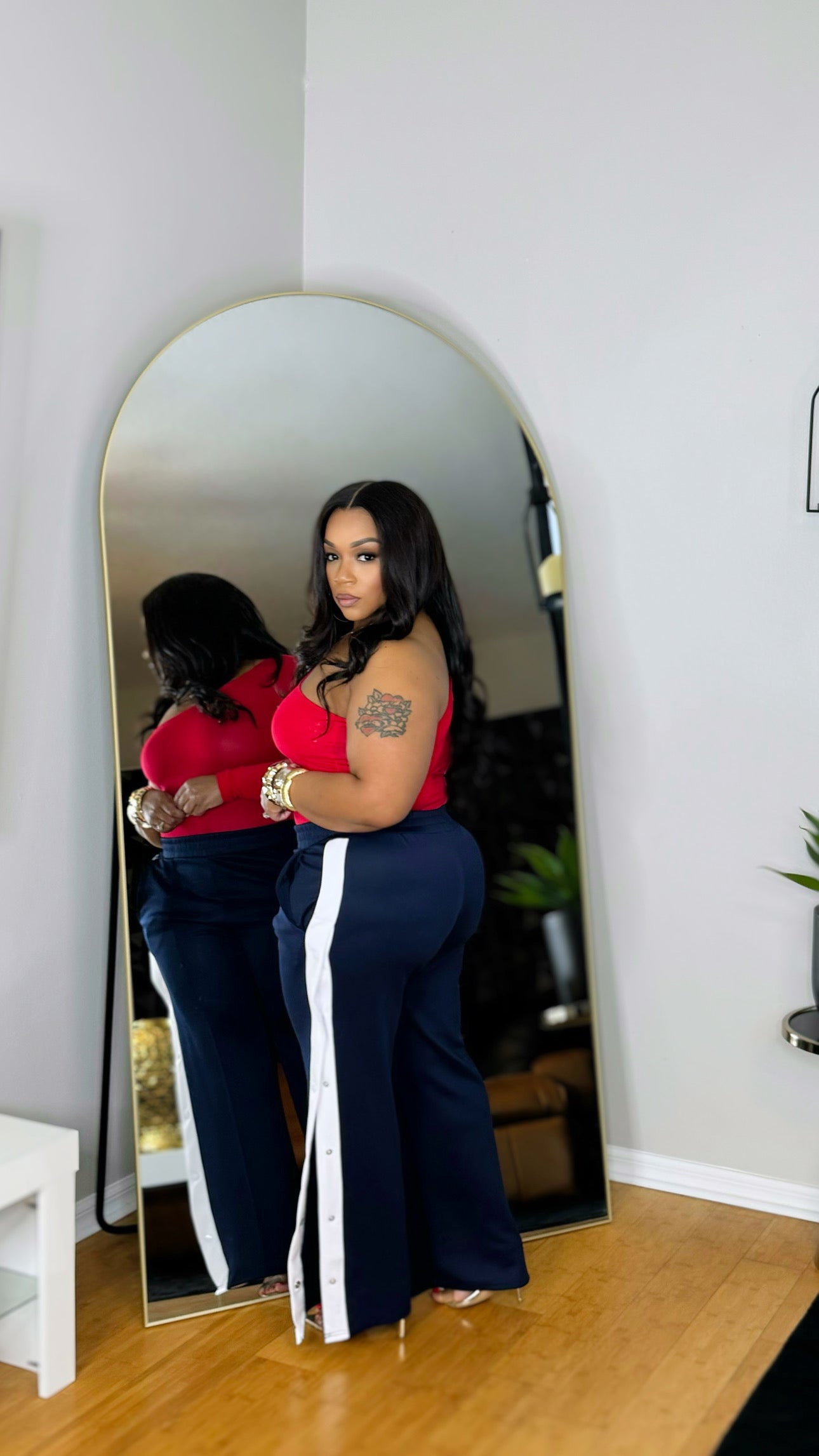 Track Star Pants- Blue