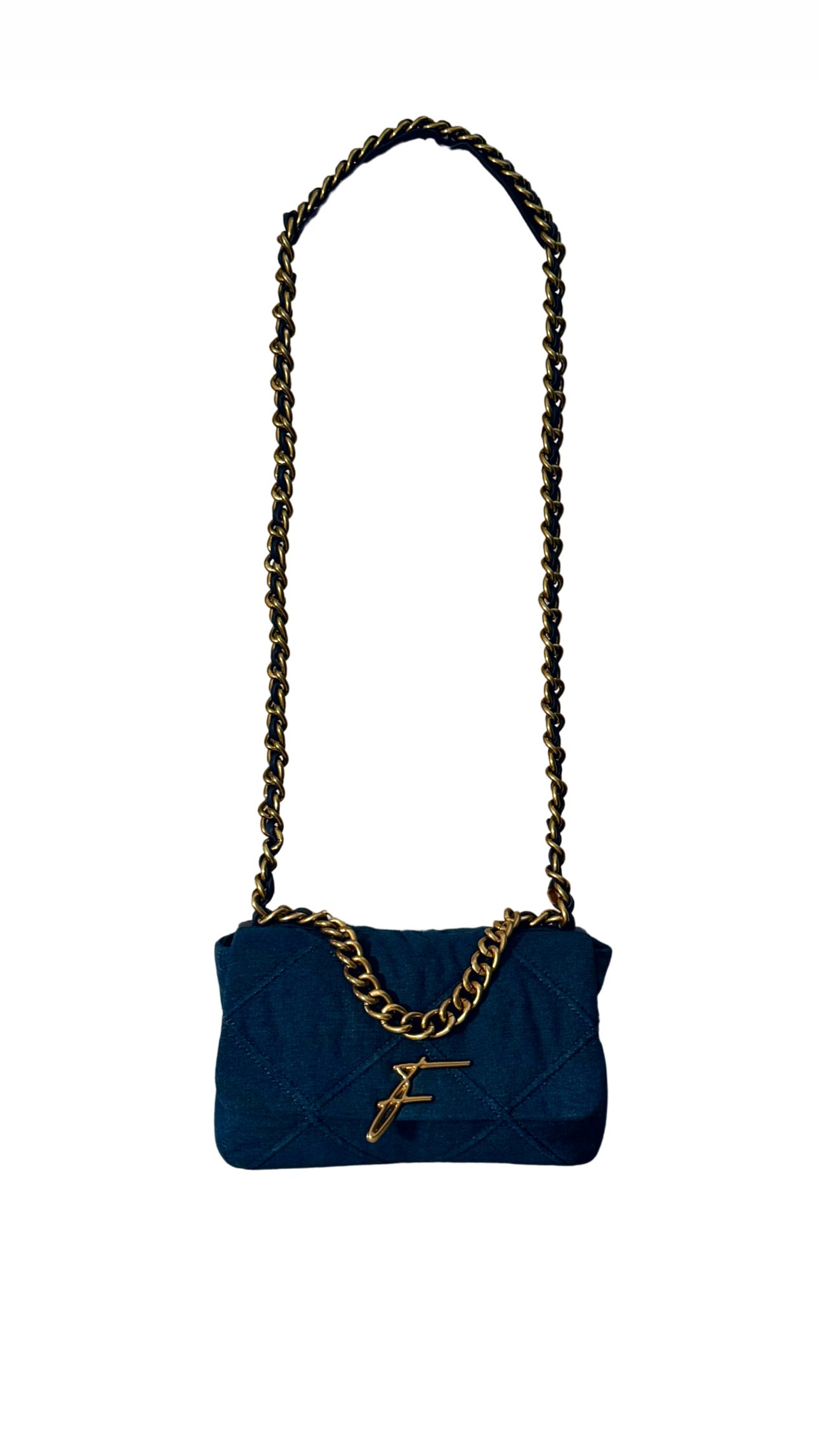 バッグ FAF denim shoulder bag Alafime Fairy Grunge Denim Shoulder Bag Canvas Messenger Bag