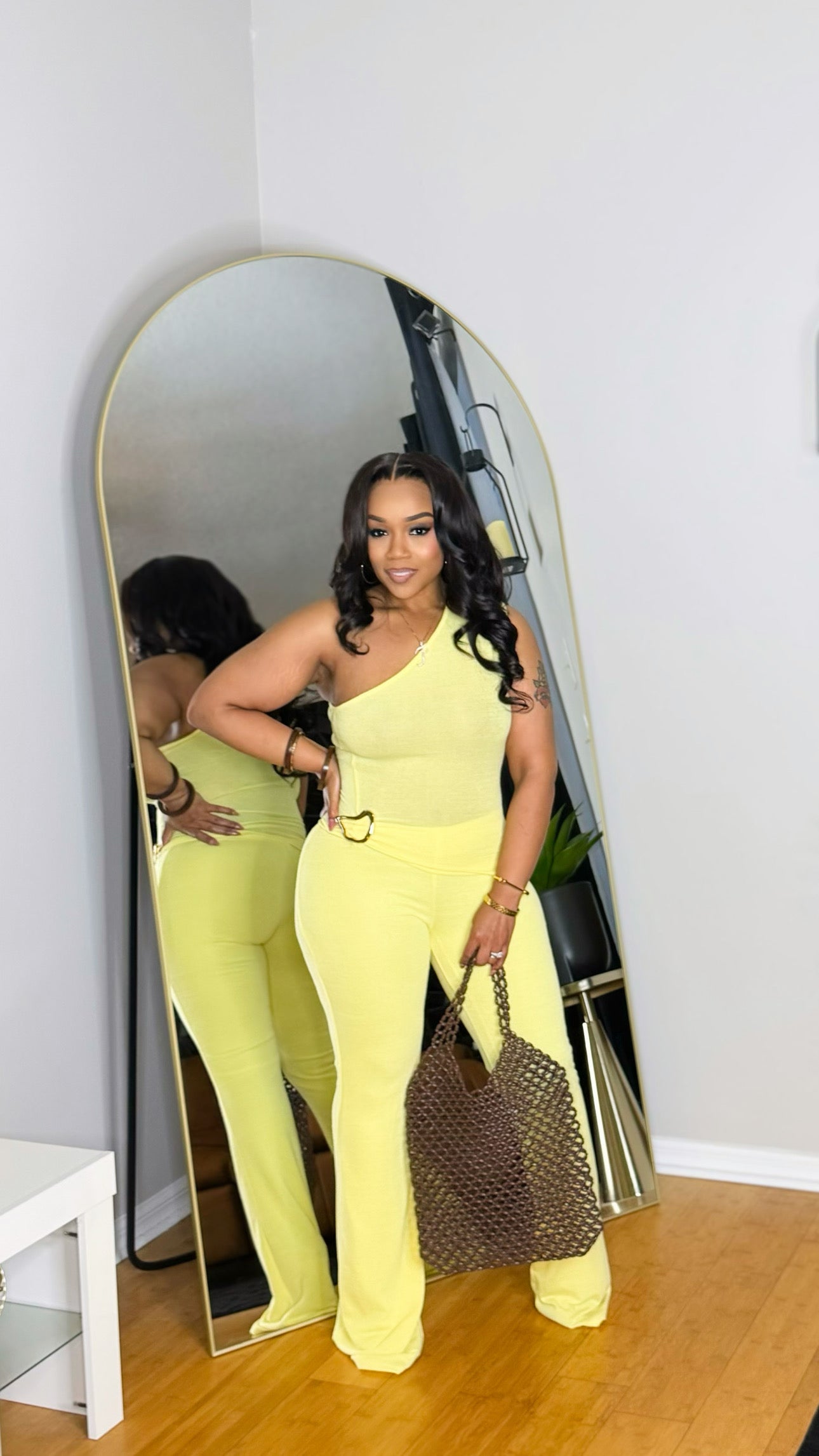 Sunshine One Shoulder Set
