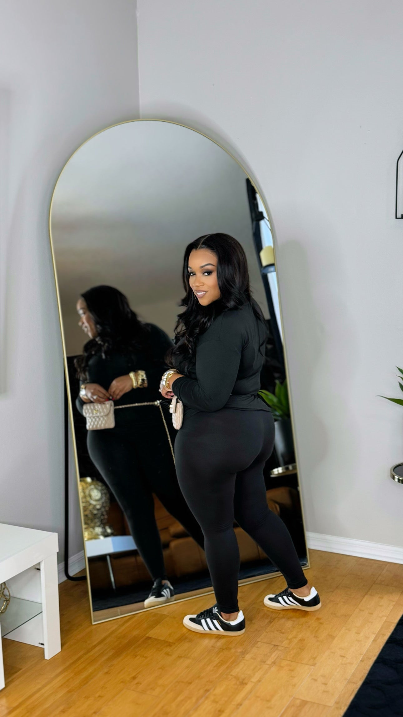 Weekend Legging Set-Black