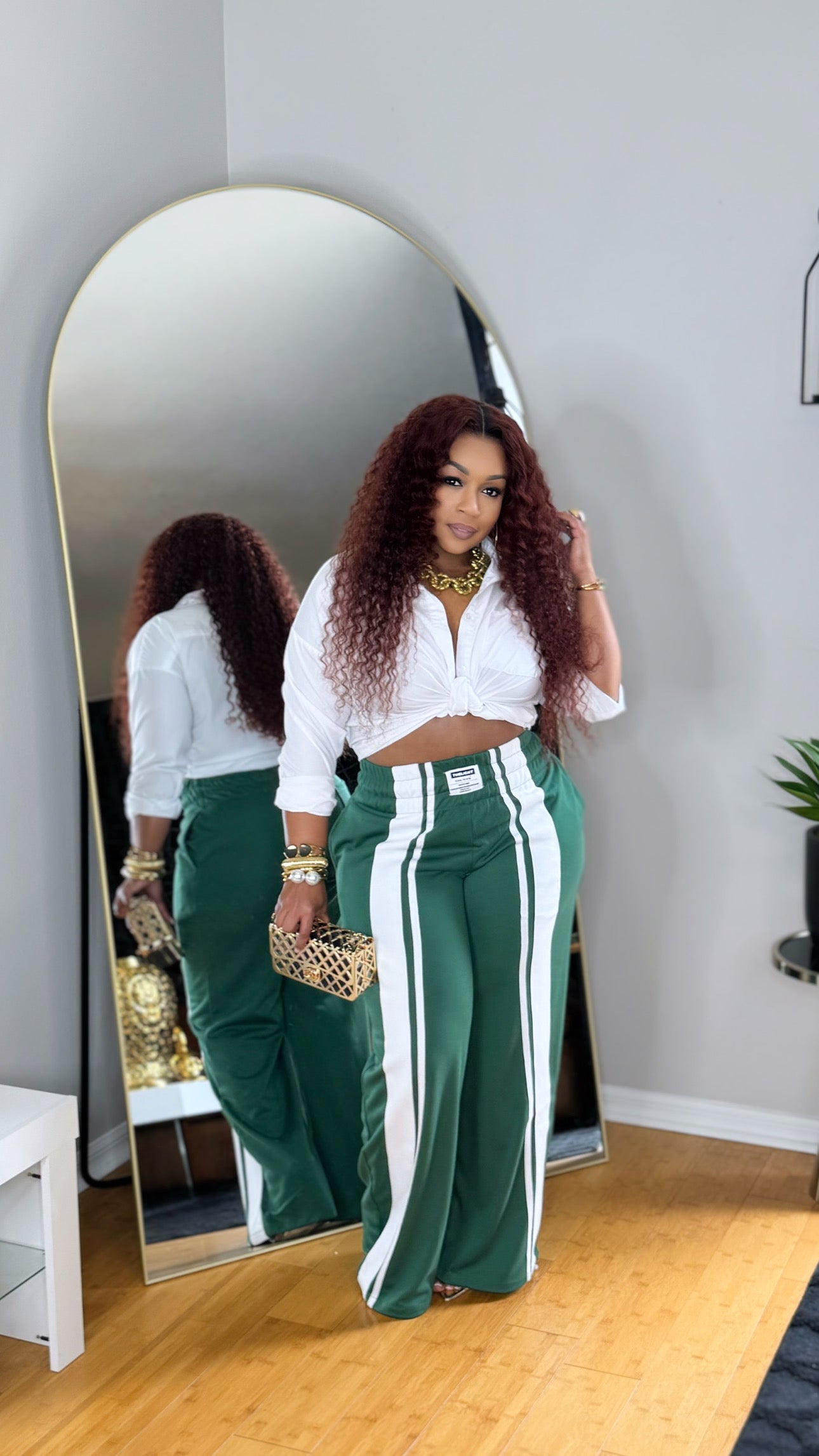 Ready to Vibe Pants-Green