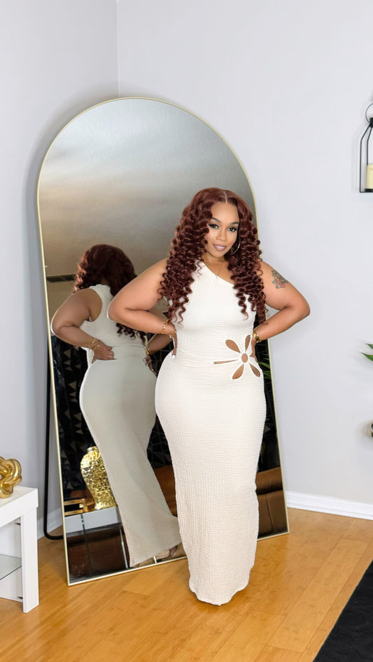 Lotus Dress- Natural Color