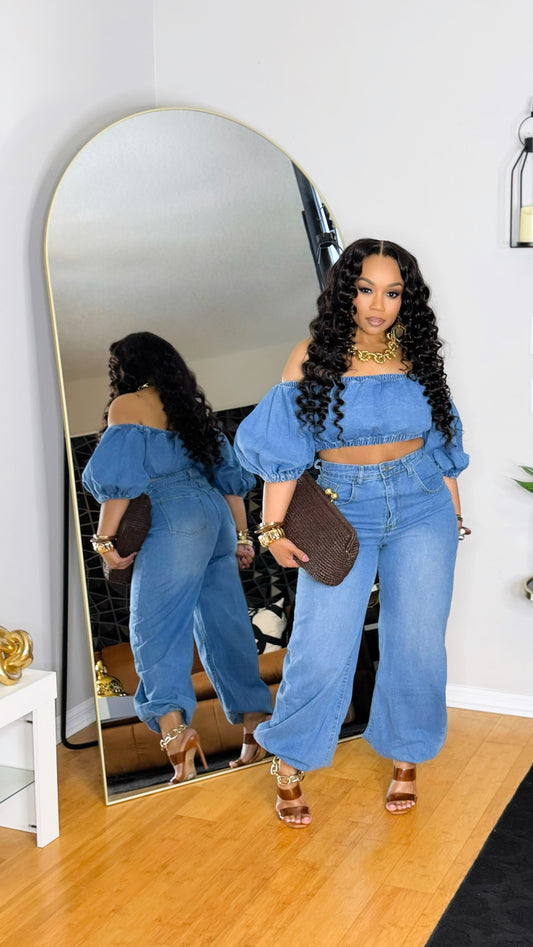 Queen Energy Denim Set