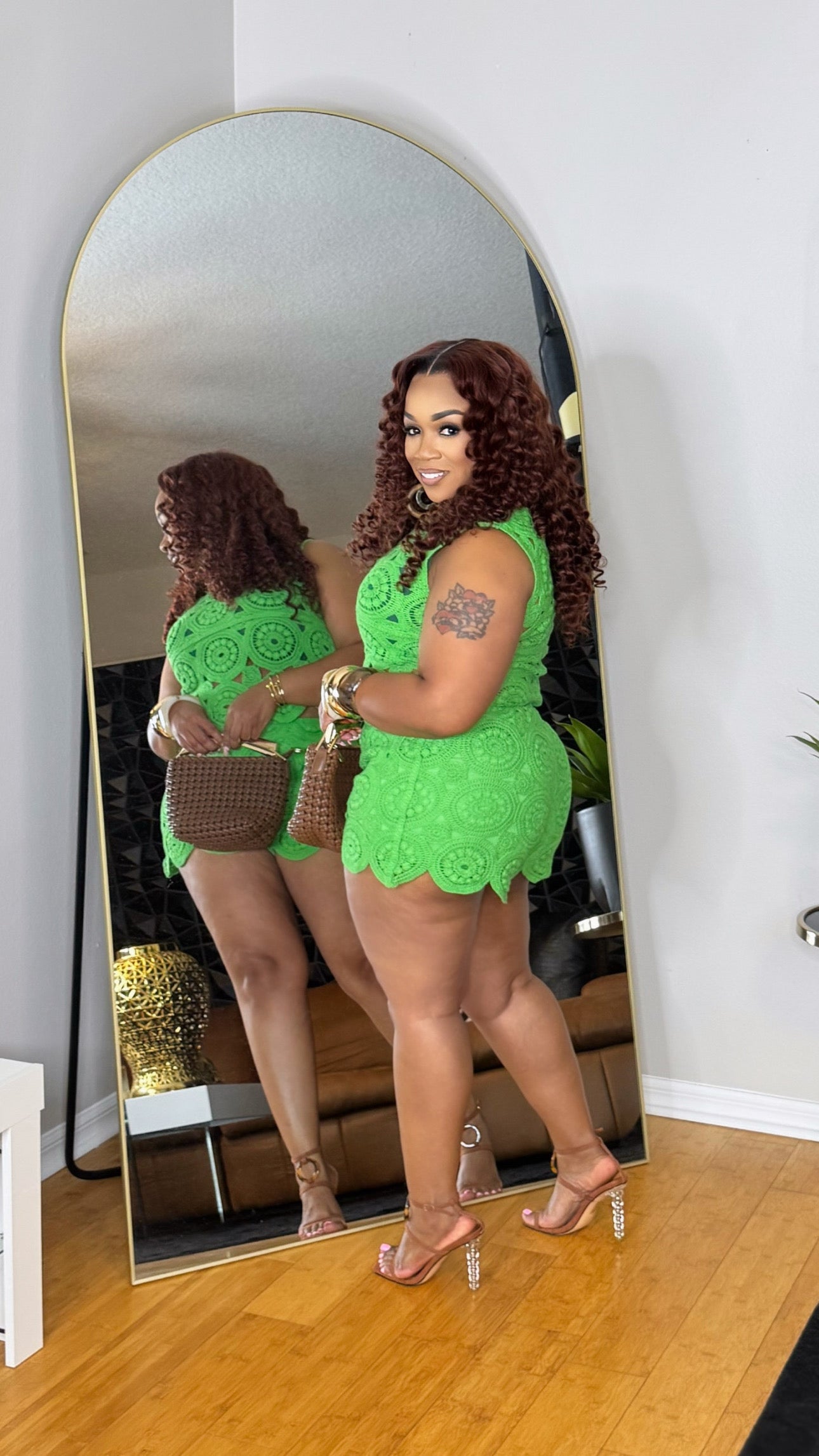 Aruba Short Set- Green