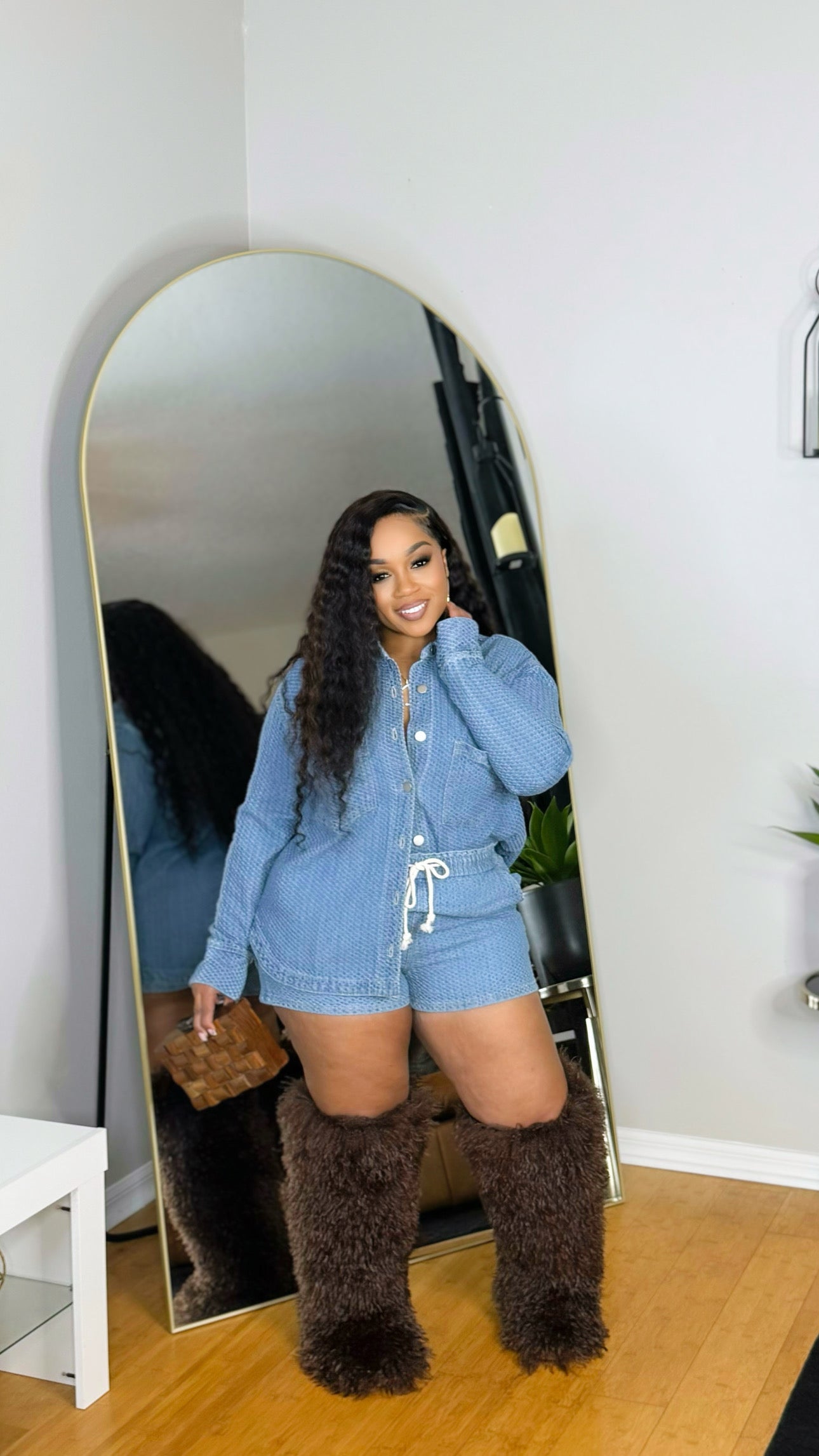 Chill Out Denim Shorts