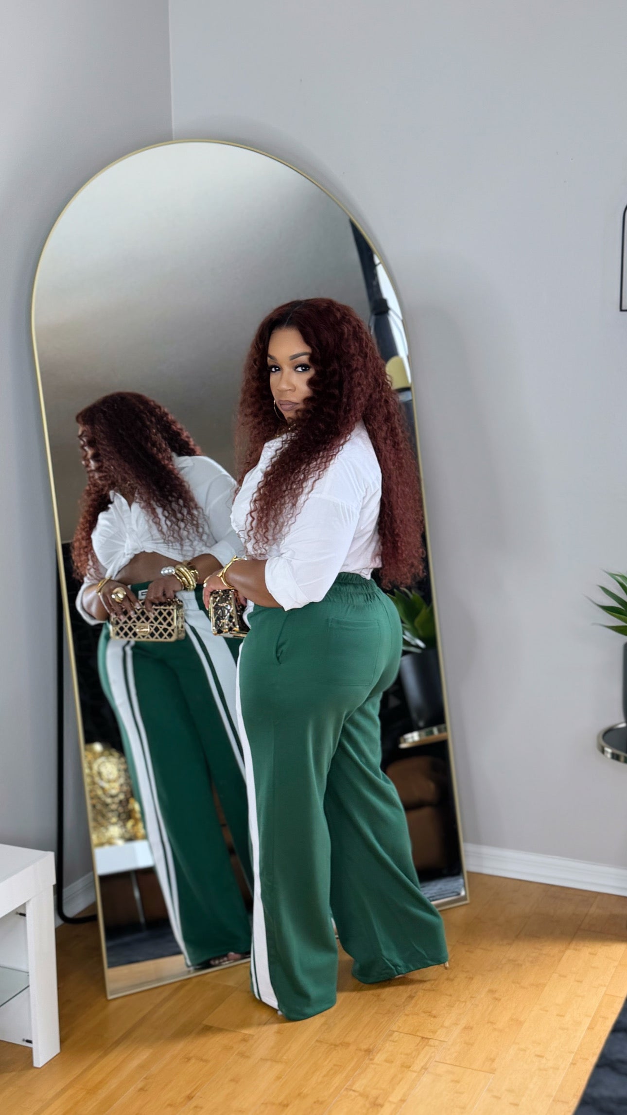 Ready to Vibe Pants-Green
