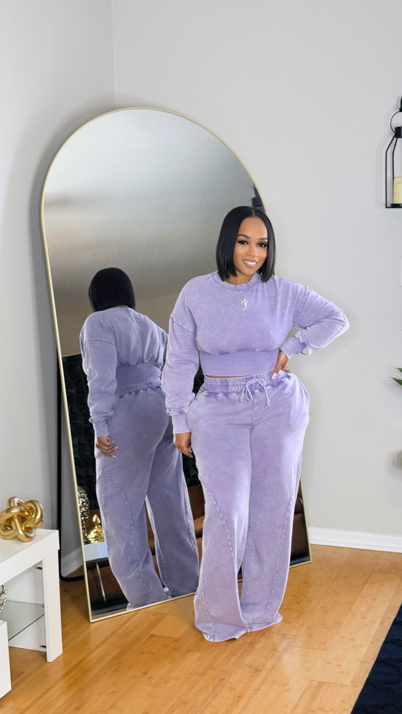 Pretty Purple Washed Set